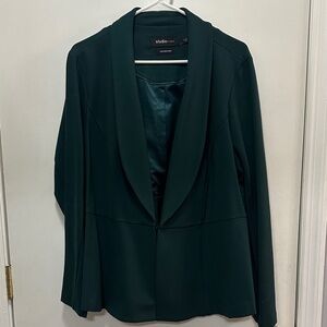 Studio Women's Dark Green Suit Jacket